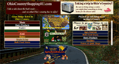 Desktop Screenshot of ohiocountryshopping4u.com